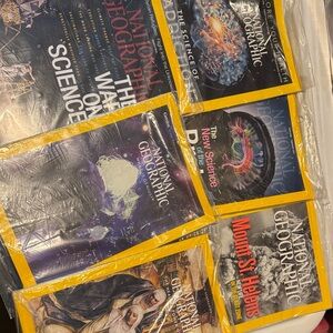 New National Geographic magazines